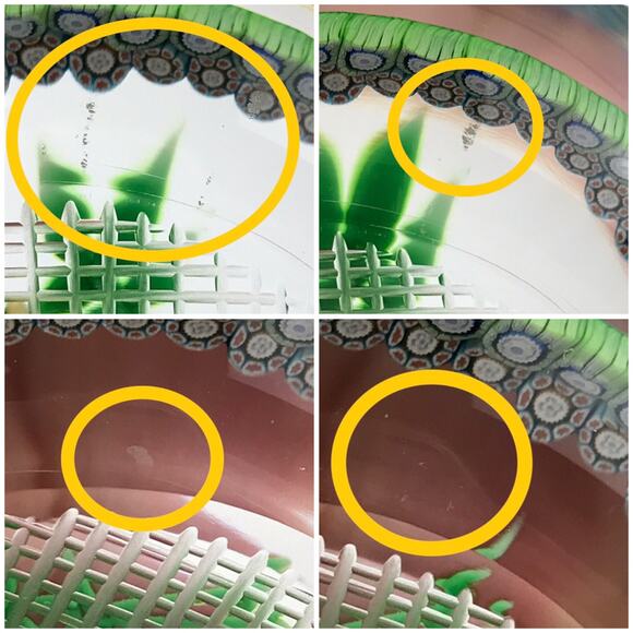 Perthshire 1983E Bouquet Lampwork Flowers Millefiori Faceted Paperweight Cert - Picture 12 of 16